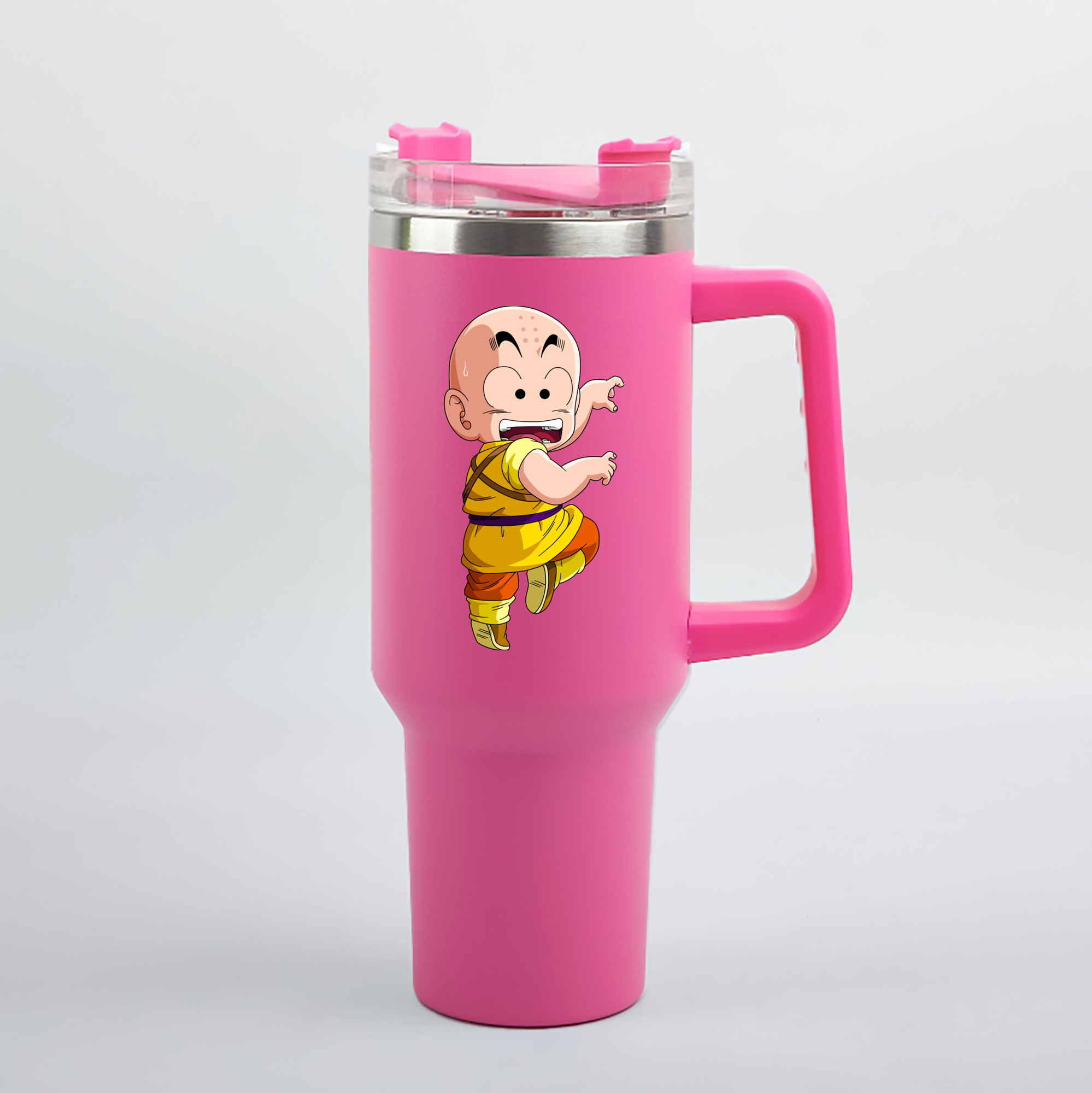 （画像用） ドラゴンボール クリリン DRAGON BALL krillin 1200mL車用タンブラー（カラープリント）
